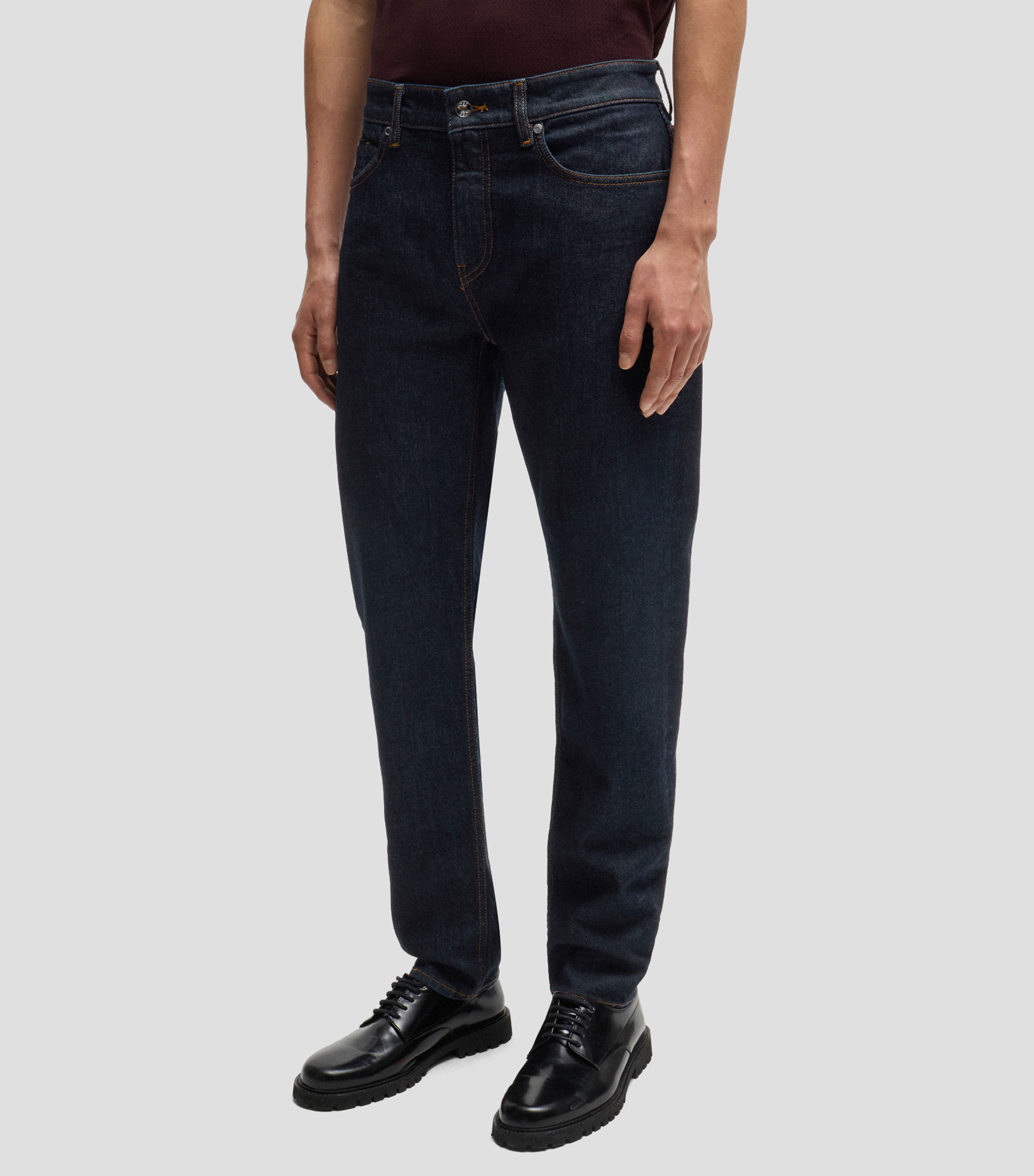 Jeans Corte Regular Hombre